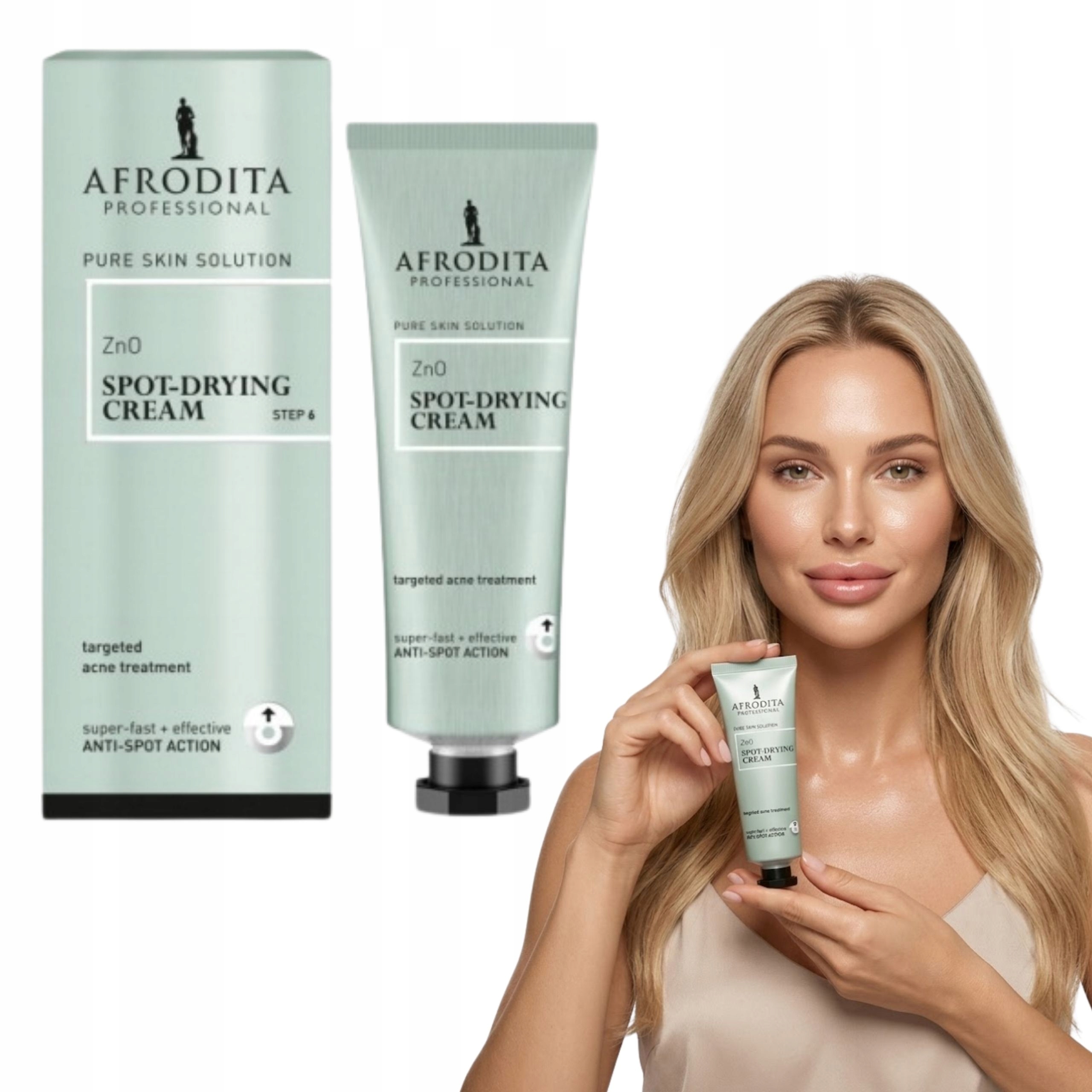 Krem oczyszczający do twarzy Skóry trądzikowej Afrodita Pure Skin Solution