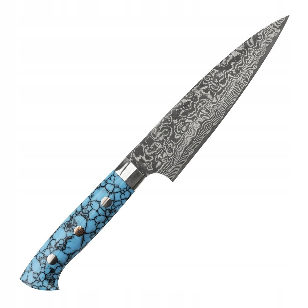 Univerzálny Nôž Takeshi Saji Btq R-2 Black 13 cm oceľ R-2 laminát