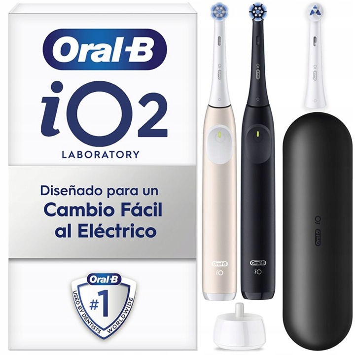 Szczoteczka Elektryczna Oral-b Laboratory Io Series 2 Duo Black/rose