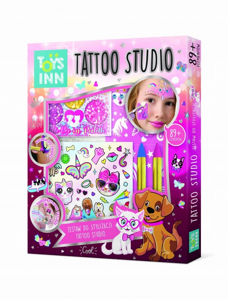 

Tatuaż Studio Stylizacji Zestaw Brokat Do Tatuażu