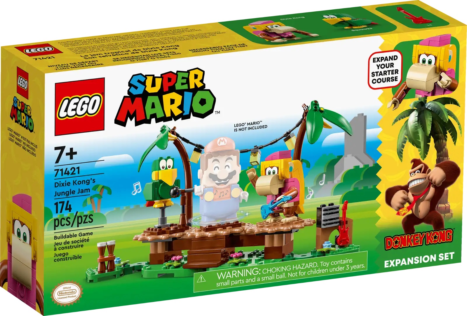 Lego SUPER MARIO 71421 Dżunglowy koncert Dixie