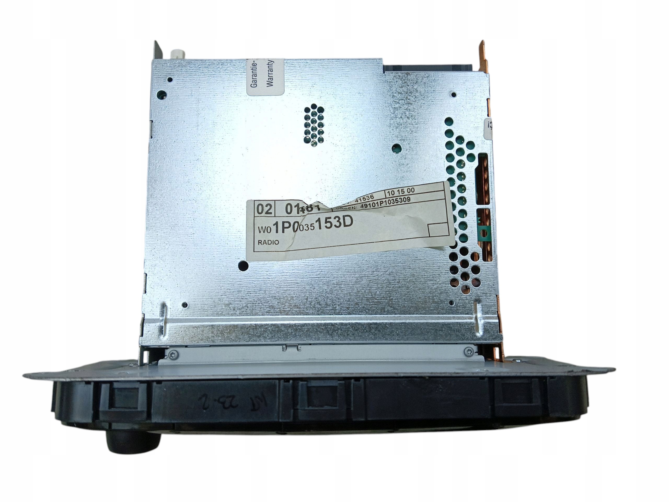 RADIO CD fabbrica SEAT LEON II LIFT (2009-2012) 1P0035153D