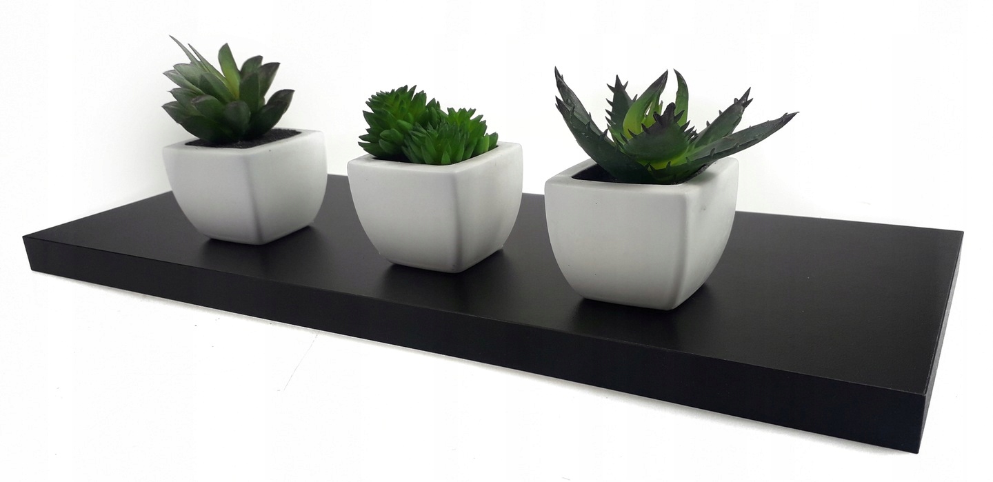 PÓŁKA ŚCIENNA WISZĄCA 30cm komplet 6 sztuk!!!REGAŁ Waga produktu z opakowaniem jednostkowym 4 kg