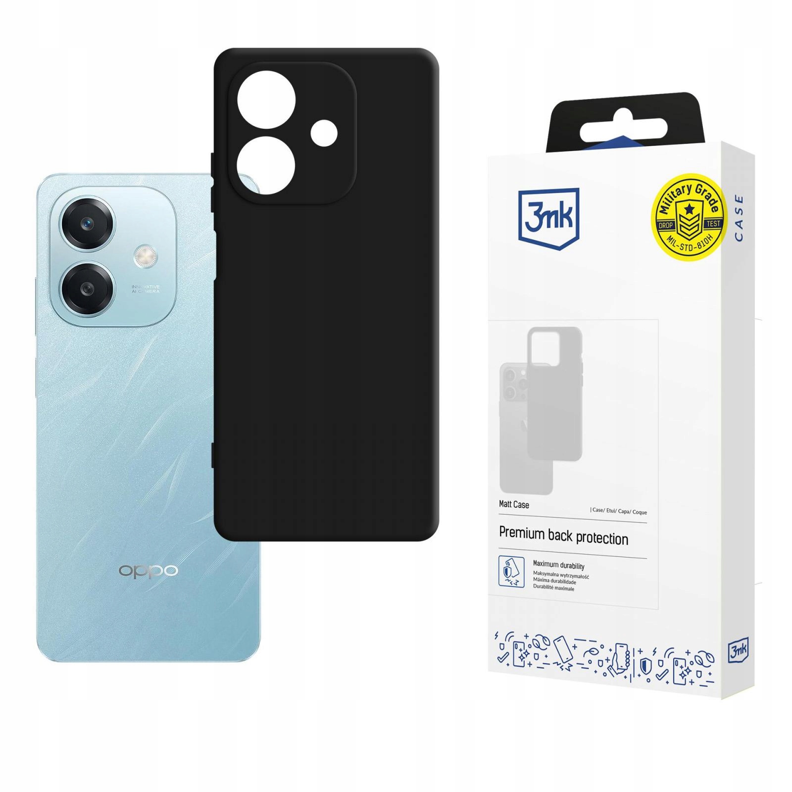 Oppo A60 5G 3MK Matt Case