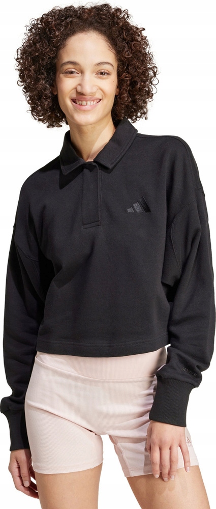 Mikina Adidas All Szn French Terry Polo Černá IX3806 vel. XL