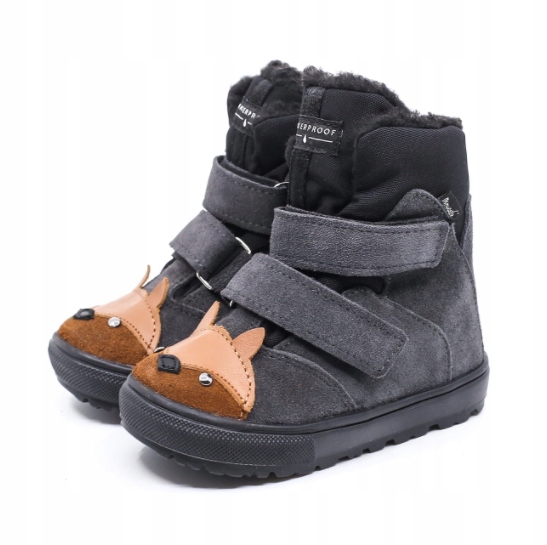 Mrugała kozaczki Mali Fox Grey 7251/3-83 wodoodporne 30