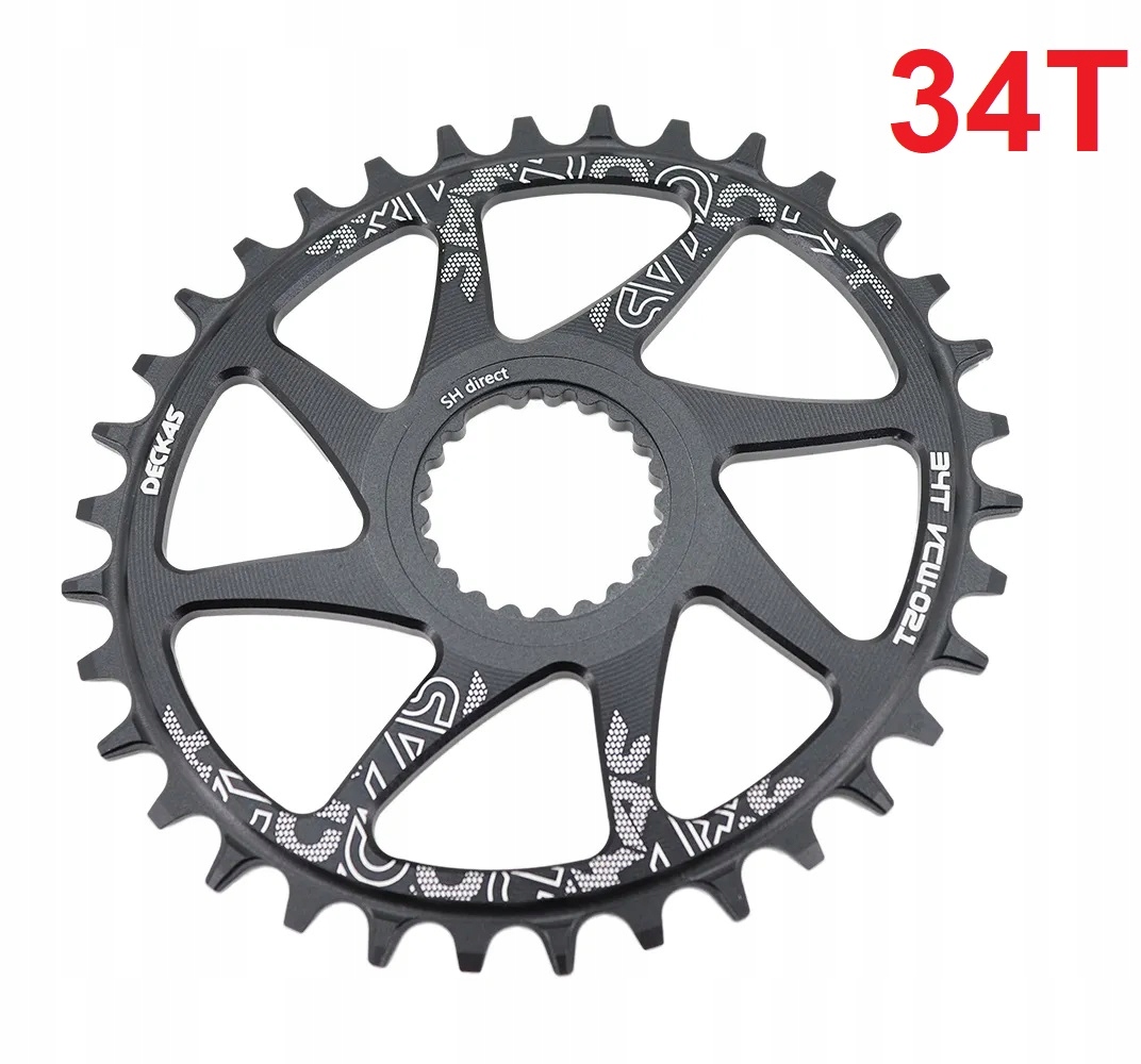 Ozubení ovalna direct mount Deckas Shimano 34T