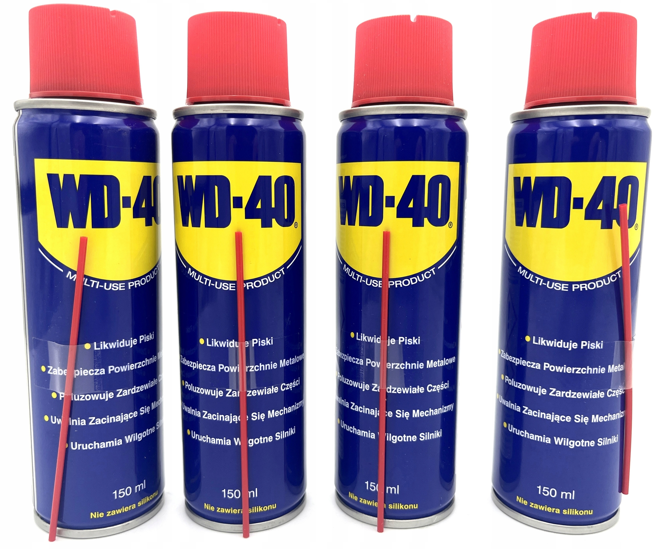 4x WD-40 Preparat Spray Wielofunkcyjny Odrdzewiacz Penetrant Śrub Rdzy 150