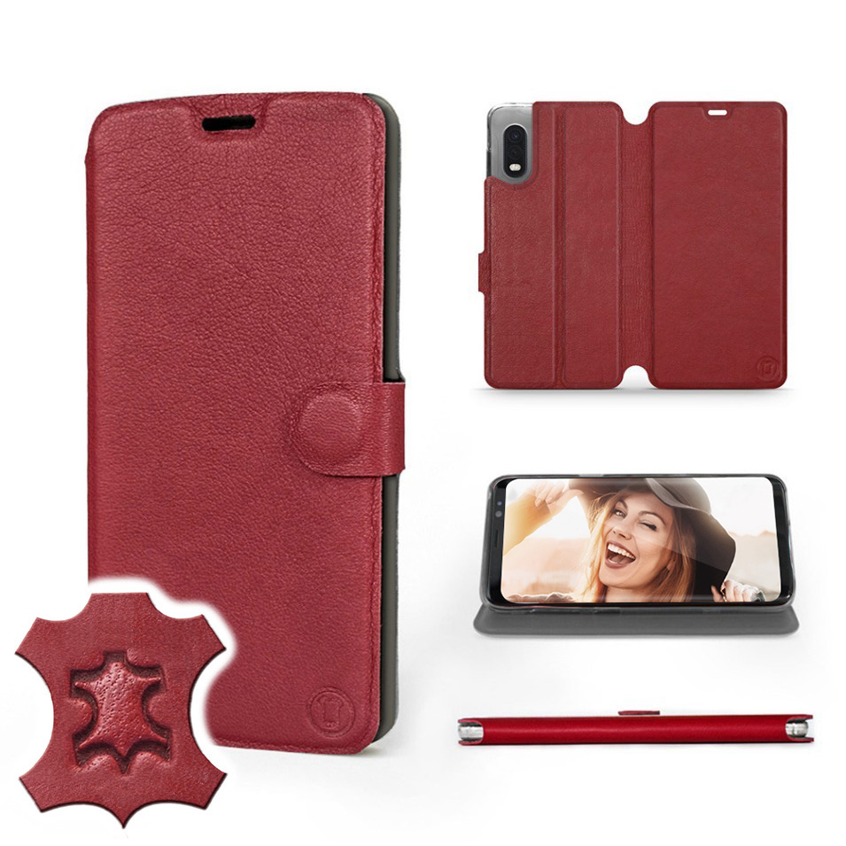 

Etui Mobiwear do Samsung Xcover Pro - Dark Red
