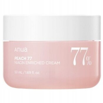 Anua Peach 77% Niacin Enriched Cream hydratační krém na obličej 50 ml