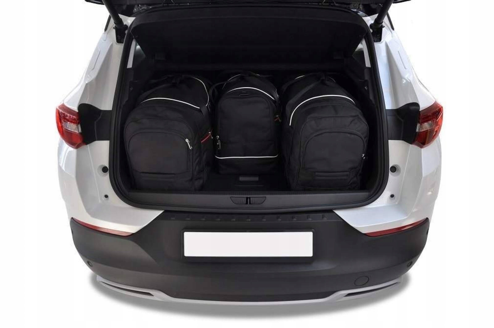 J&j Automotive Sada 4ks cestovných tašiek Sport pro Opel Grandland X 2017+