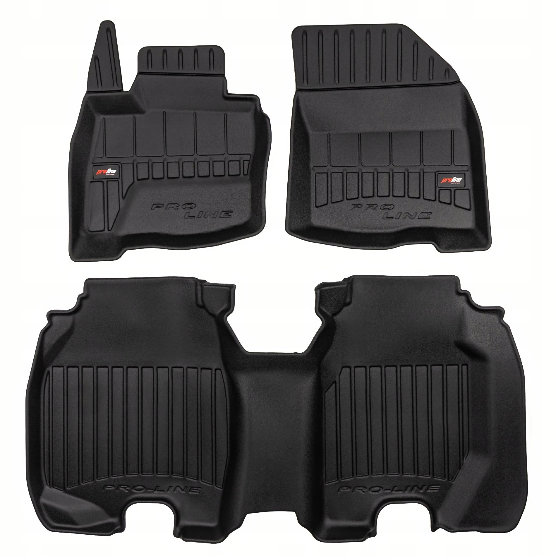 3D gumové koberce pro Honda Civic VIII 2006-2011