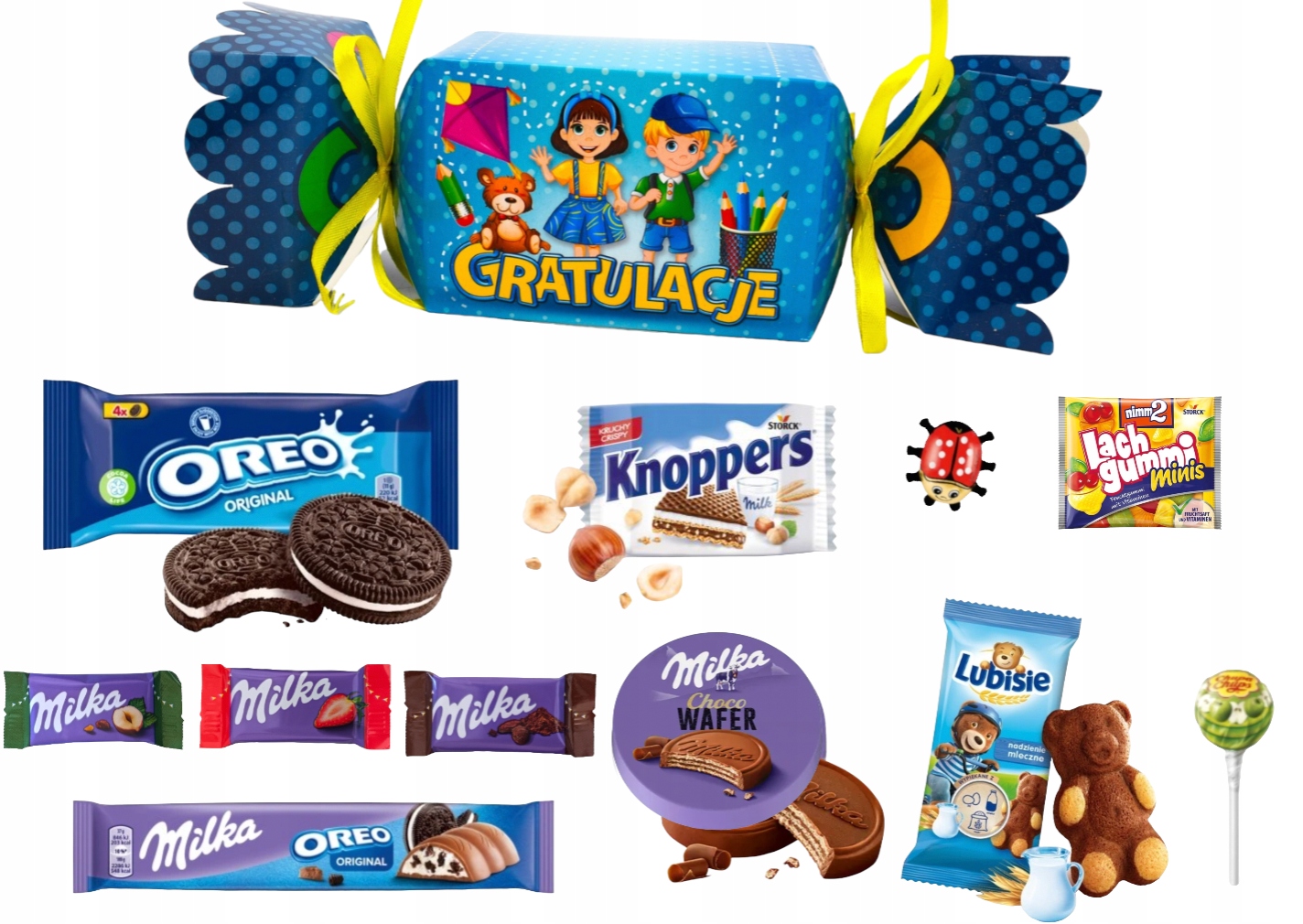 Pasowanie Kinder Tyta na przedszkolaka dzieci dla pierwszoklasisty