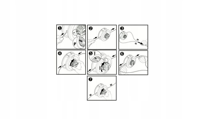 Automatyczna głowica szpula do kosy spalinowej Marka Elmax