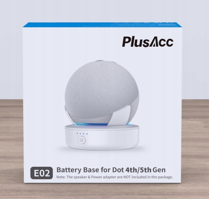 Podstawa baterii PlusAcc dla Dot 4/5 generacji Kolor biały