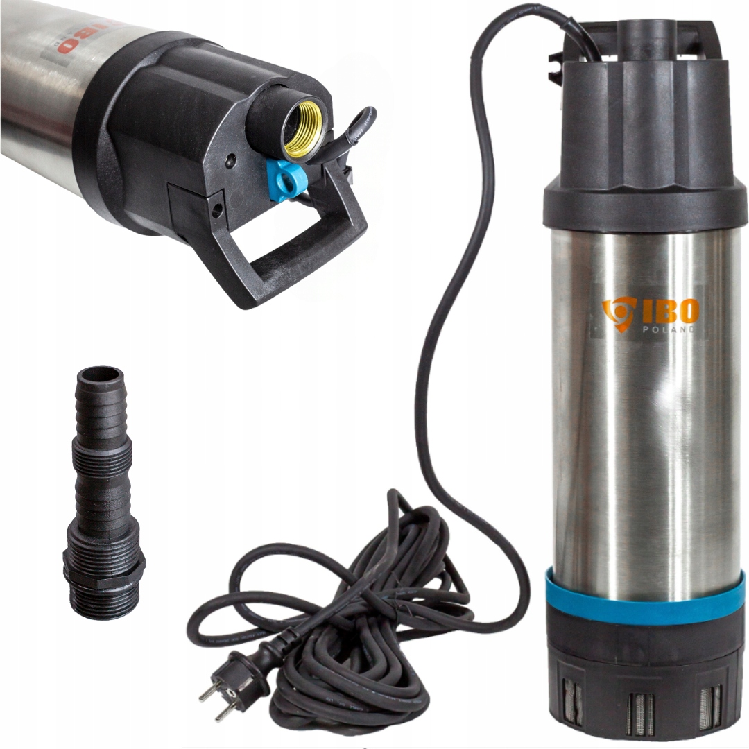 Pompa Zatapialna Do Wody Rainer 1200 Wat Automatyczna Wydajność Max 95l/min