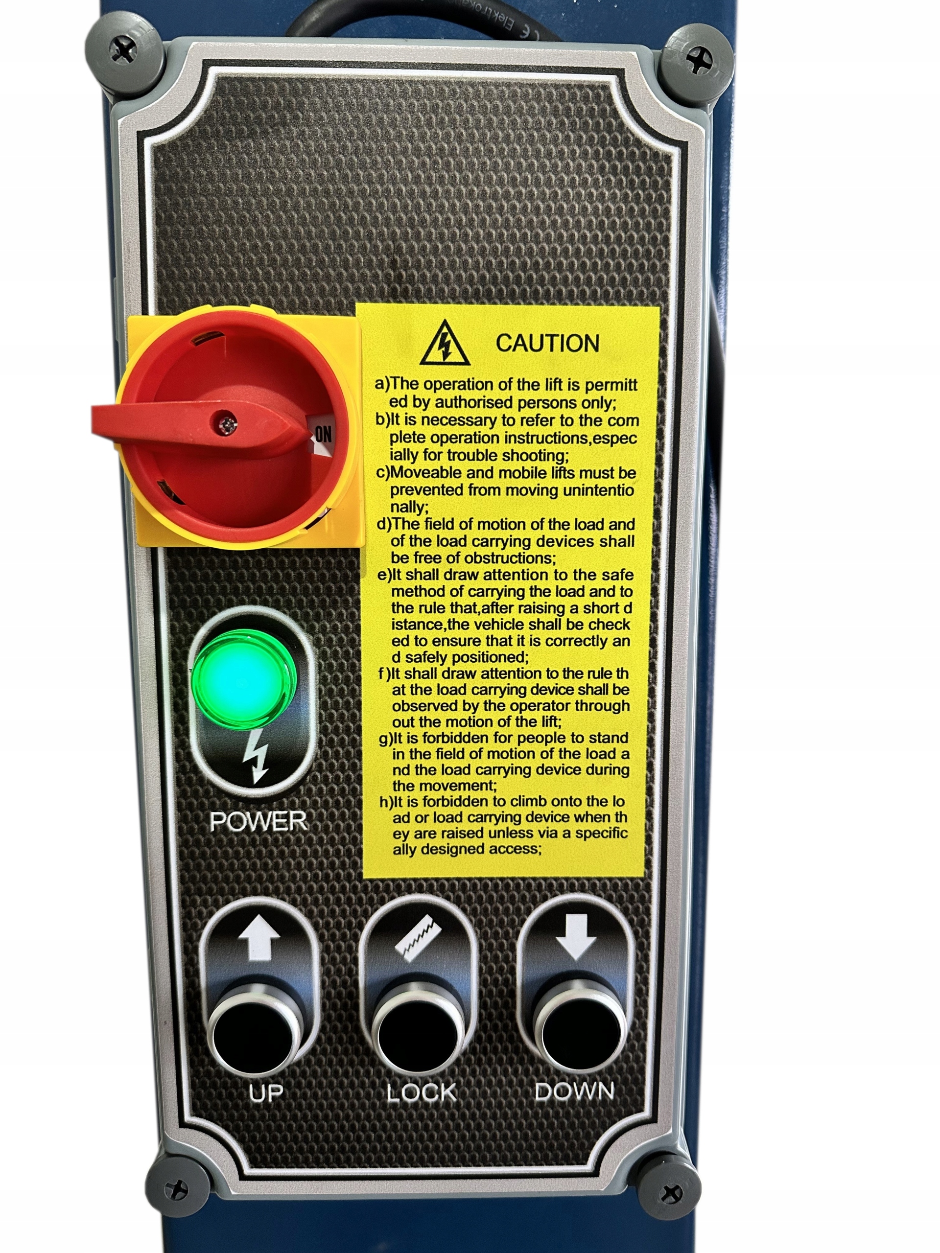 Podnośnik samochodowy Automat szeroki 4,2T BUSY Szerokość całkowita 3310 mm