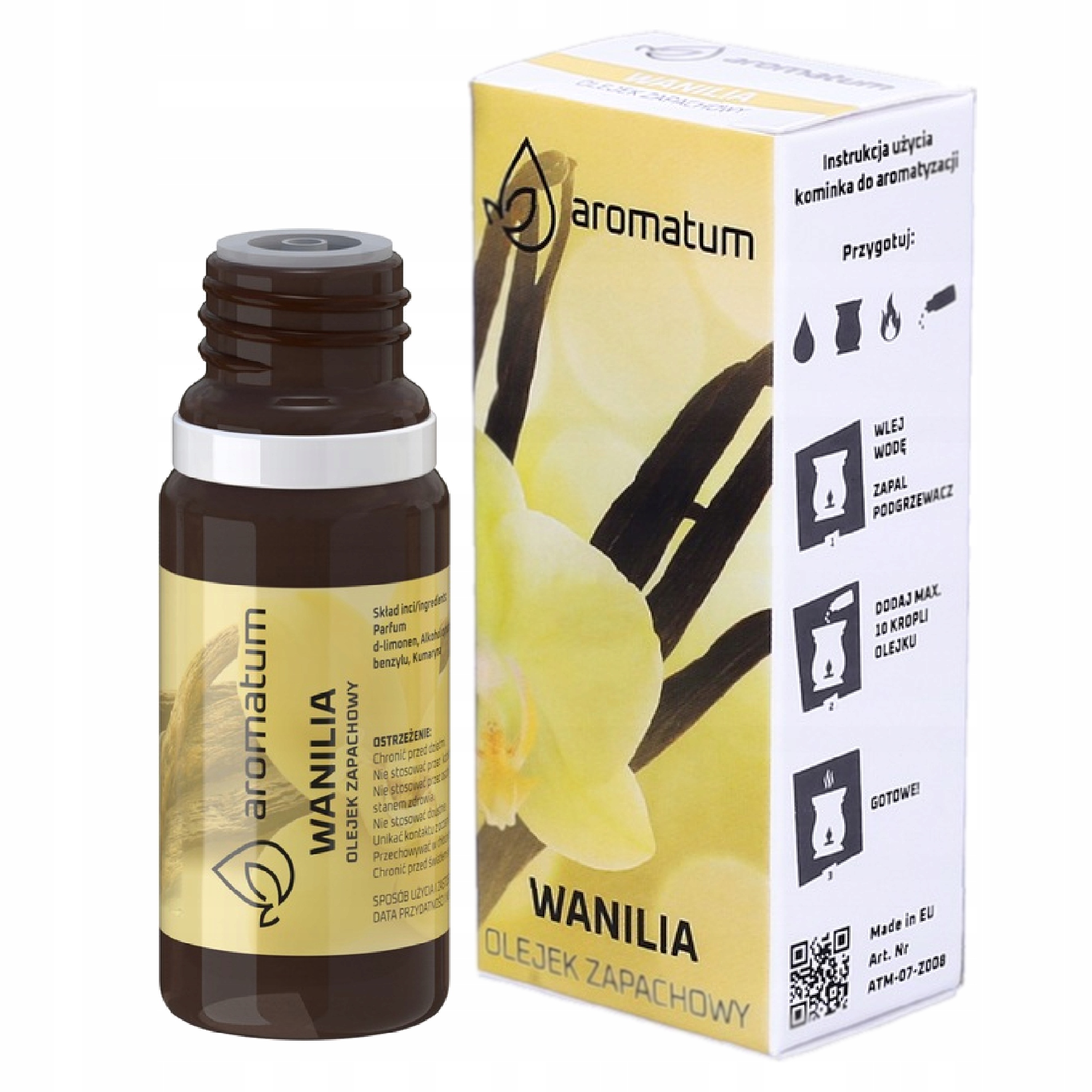 

Olejek olejki Zapachowy kominek Wanilia Aromatum