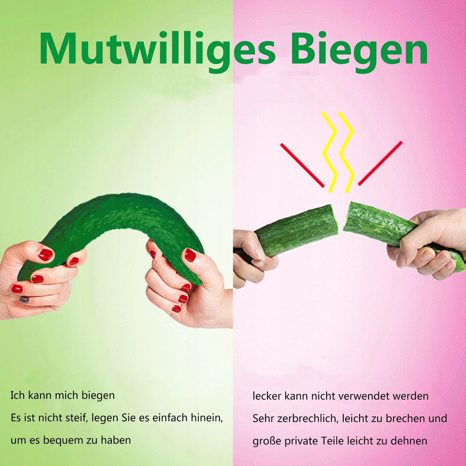 GURKE DILDO Wibrator Dla Kobiet G-Punkt 26CM 10 Trybów Wibracji — miniatura 6