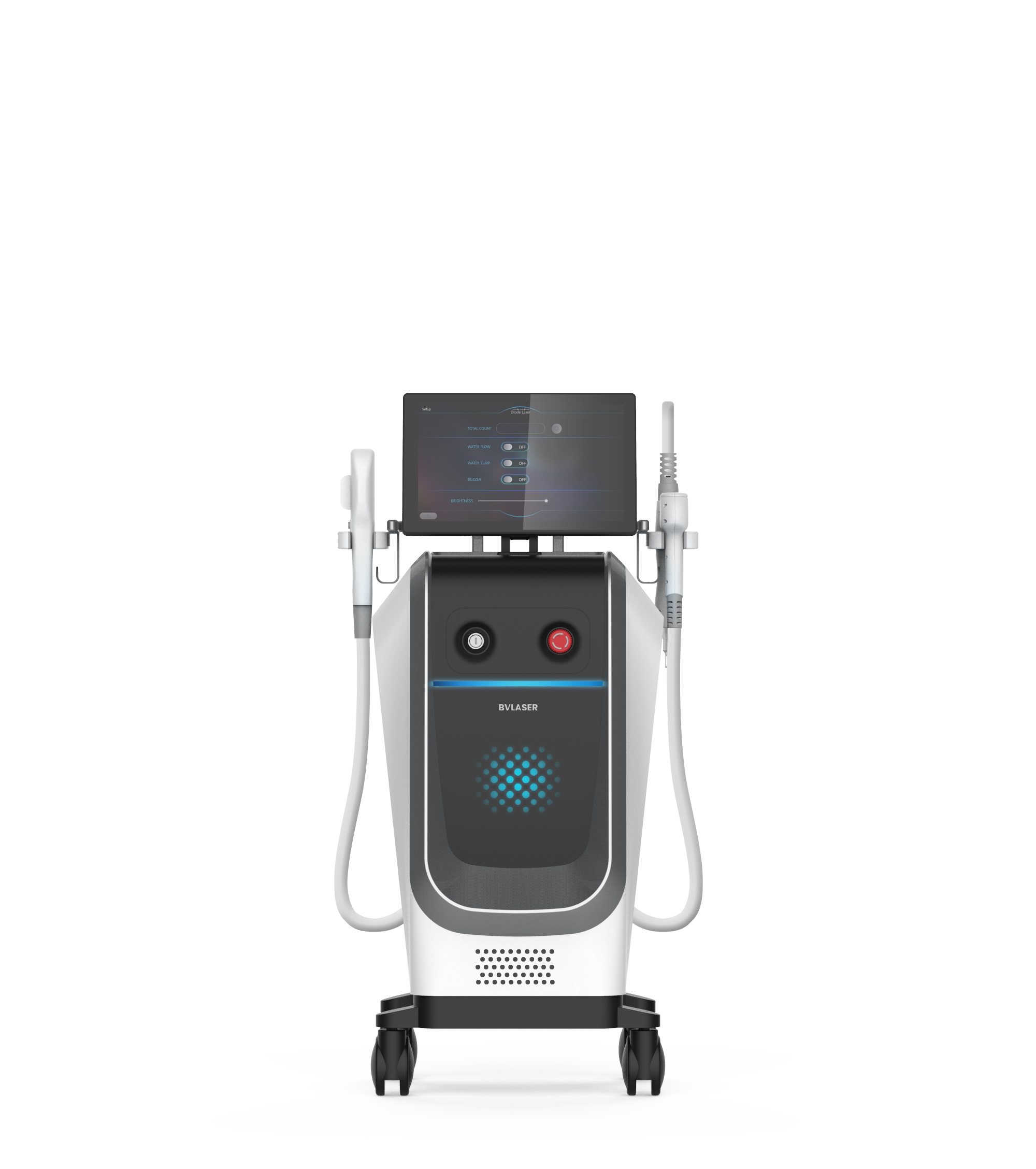 Laser Iqpro Diodový Shr +Nd Yag Zařízení 3v1 Depilace Odstranění Tetování