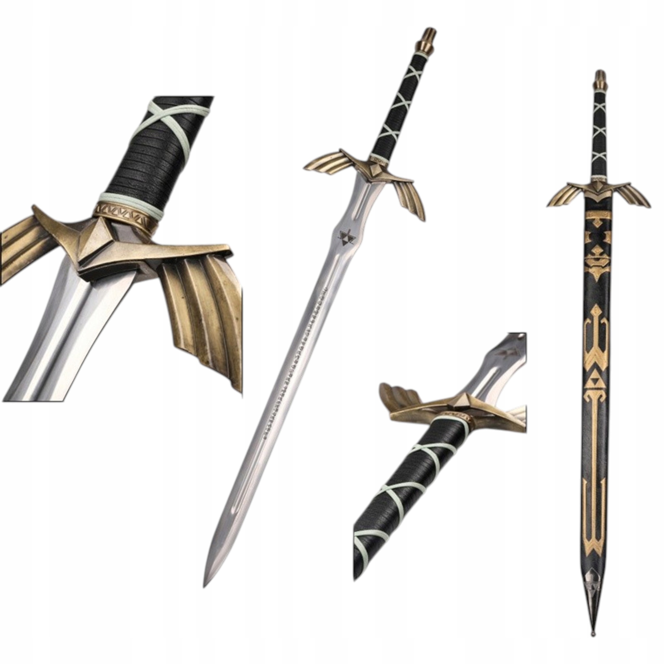 Meč Dark Link Master Inspirovaný Legend of Zelda s pouzdrem 127 cm JT6238BK