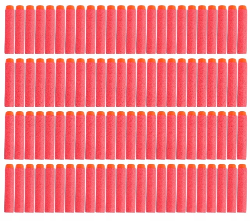 STRZAŁKI NABOJE AMUNICJA DO WYRZUTNI NERF 100 SZT