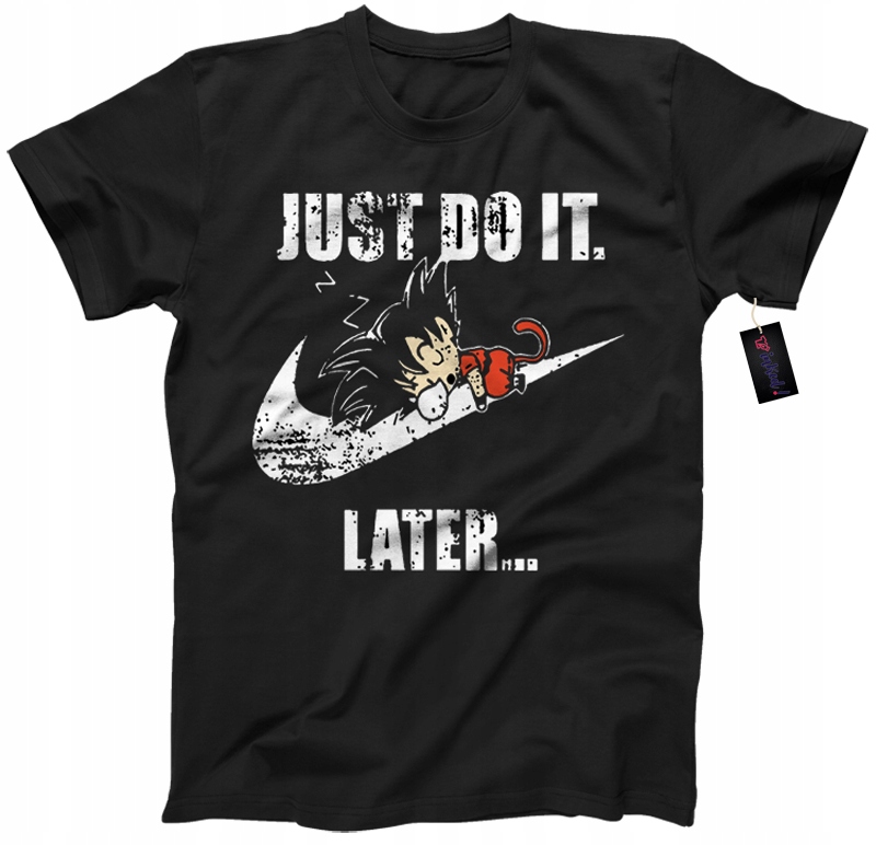 

Koszulka Dragon Ball Z Just Do It Later r. 128cm