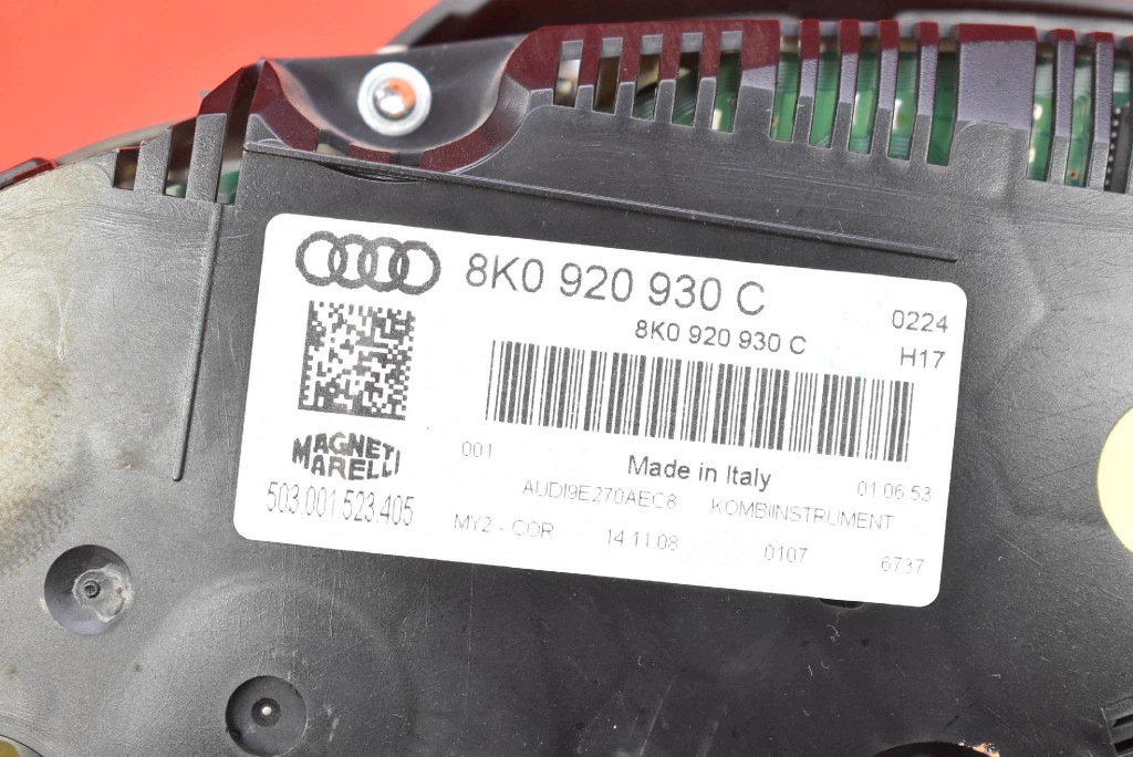 dials dials EU 8K0920930C AUDI A4 B8 2.0 TDI 143 KM 07-11