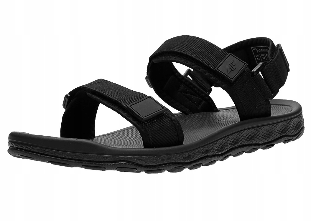 Sandały męskie 4F SAM001 sportowe czarne 43 Kod producenta 4F-SAM001-20S