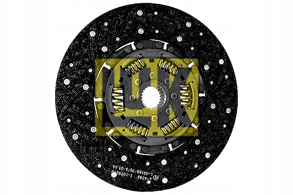 TARCZA SPRZĘGŁA ORGANICZNA DEUTZ FAHR 100 70 75 80 90 70 F 80 F 100 F Producent części LuK