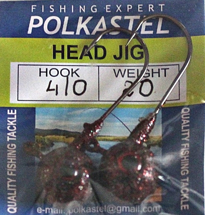Główki Jigowe Ręcznie Malowane Hak 4/0 20gr.- OG31