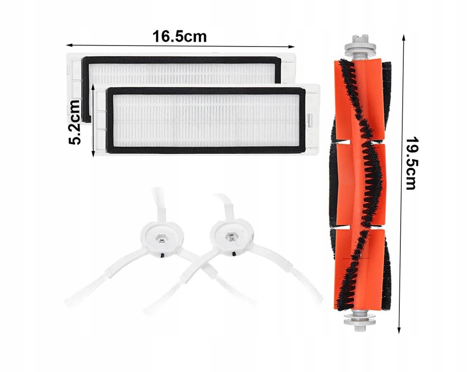 ZESTAW DLA XIAOMI MI Robot Vacuum Akcesoria Marka Inna