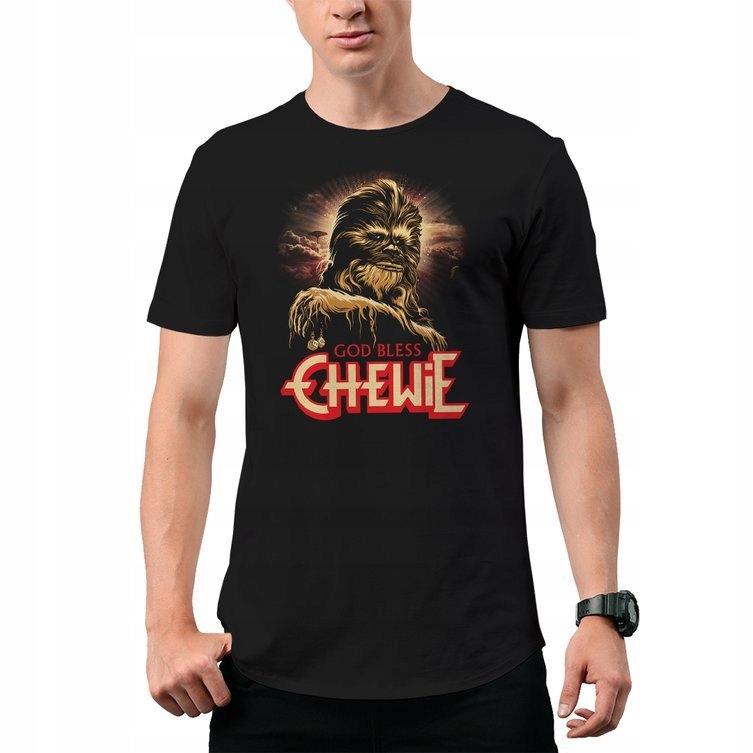 

Koszulka T-Shirt God Bless Chewie Chewbacca S