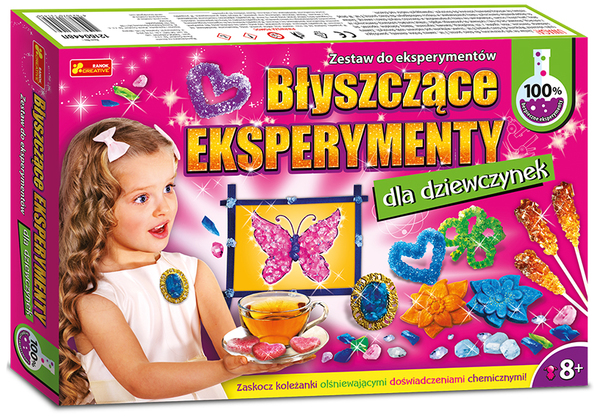Hračka Lesklé experimenty pro dívky Ranok-Creative