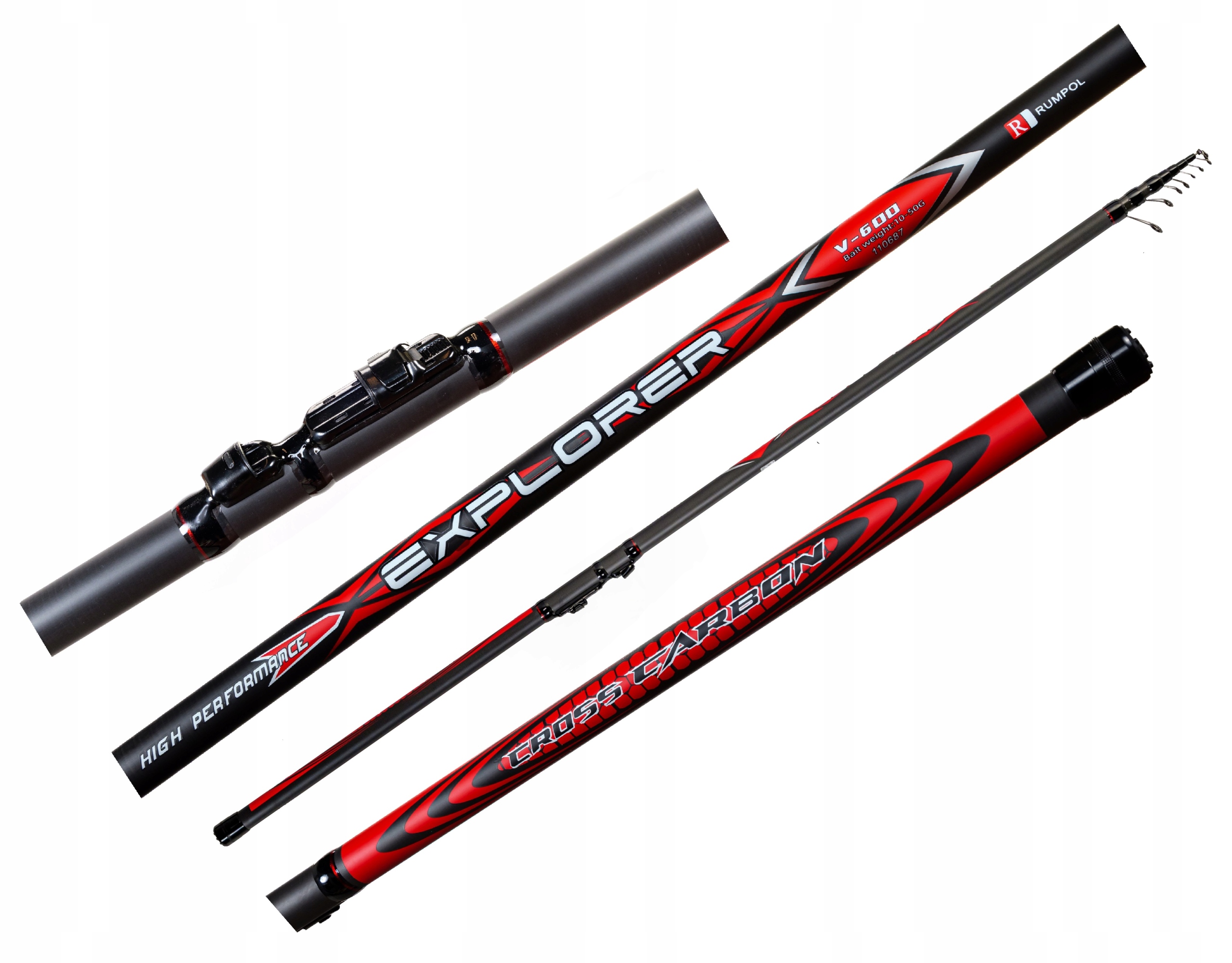 WĘDKA EXPLORER BOLONKA 6M 10-50G HIGH PERFORMANCE RUMPOL