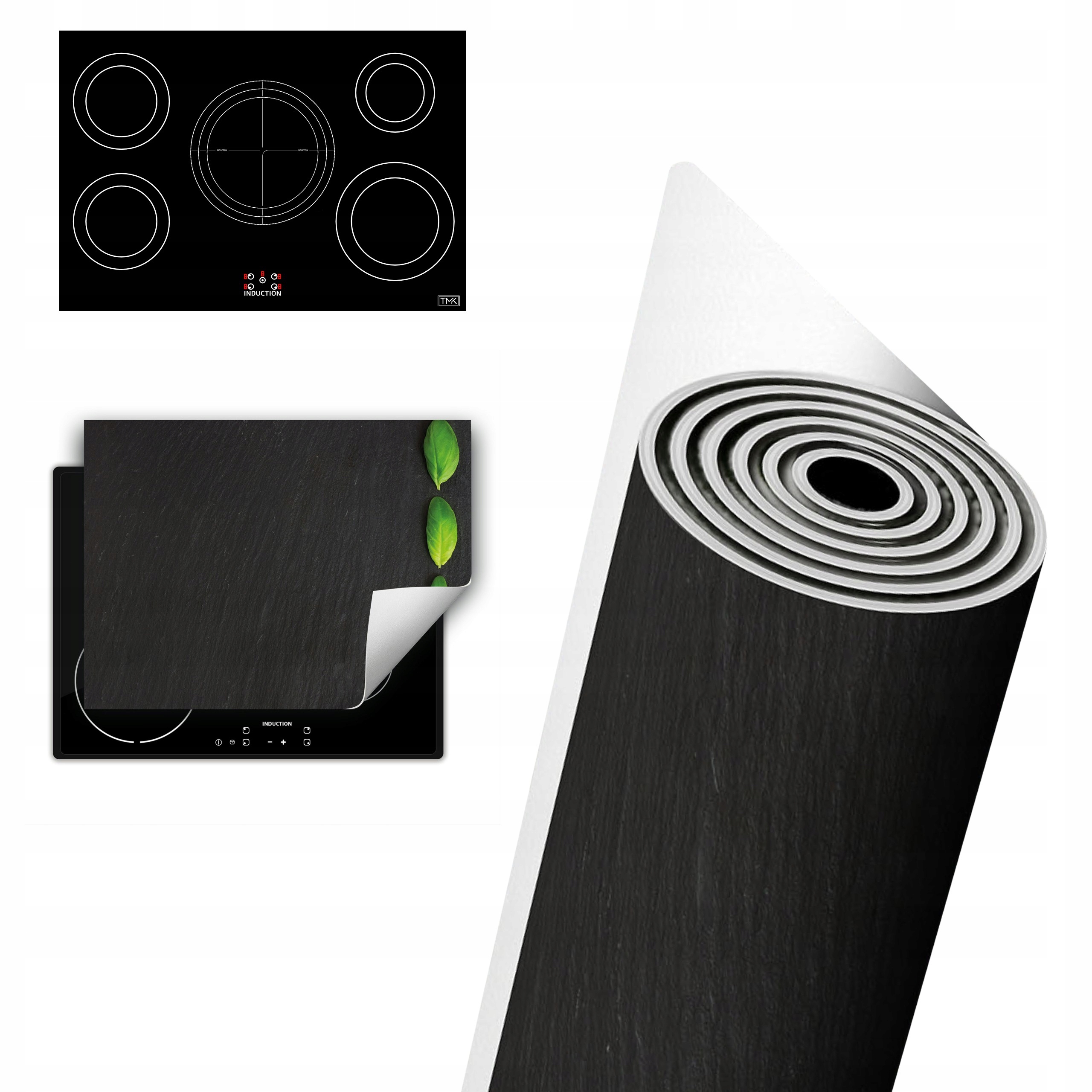 Vinylová Ochrana Na Indukci Desek 80x52 Břidlice bazalka