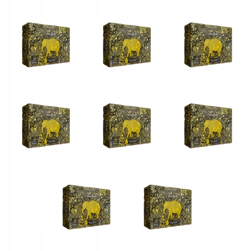 Adalbert's Čaj Golden Premium Ceylon Black Tea v sáčcích 80 x2 g X8