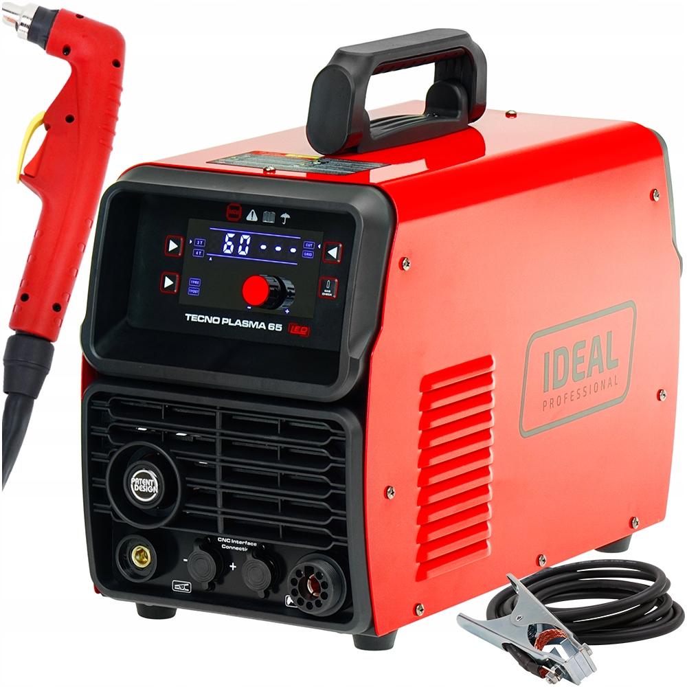 Przecinarka plazmowa Plazma Ideal Tecno Plasma 65 230V 400V Do Metalu 40mm
