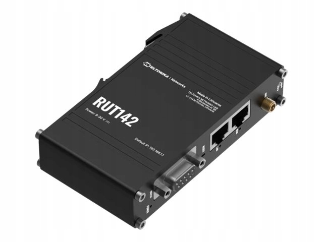 Teltonika RUT142 Ethernetový Router s RS232 (RUT142000000)