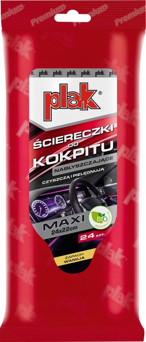 

Plak Ściereczki Maxi Kokpit Nabł Wanili.