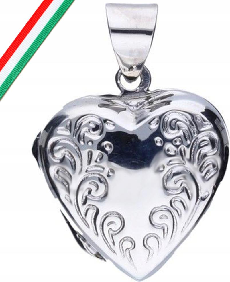 Stříbrný přívěsek 925 srdíčková krabička 4.35 g efektní jako dárek