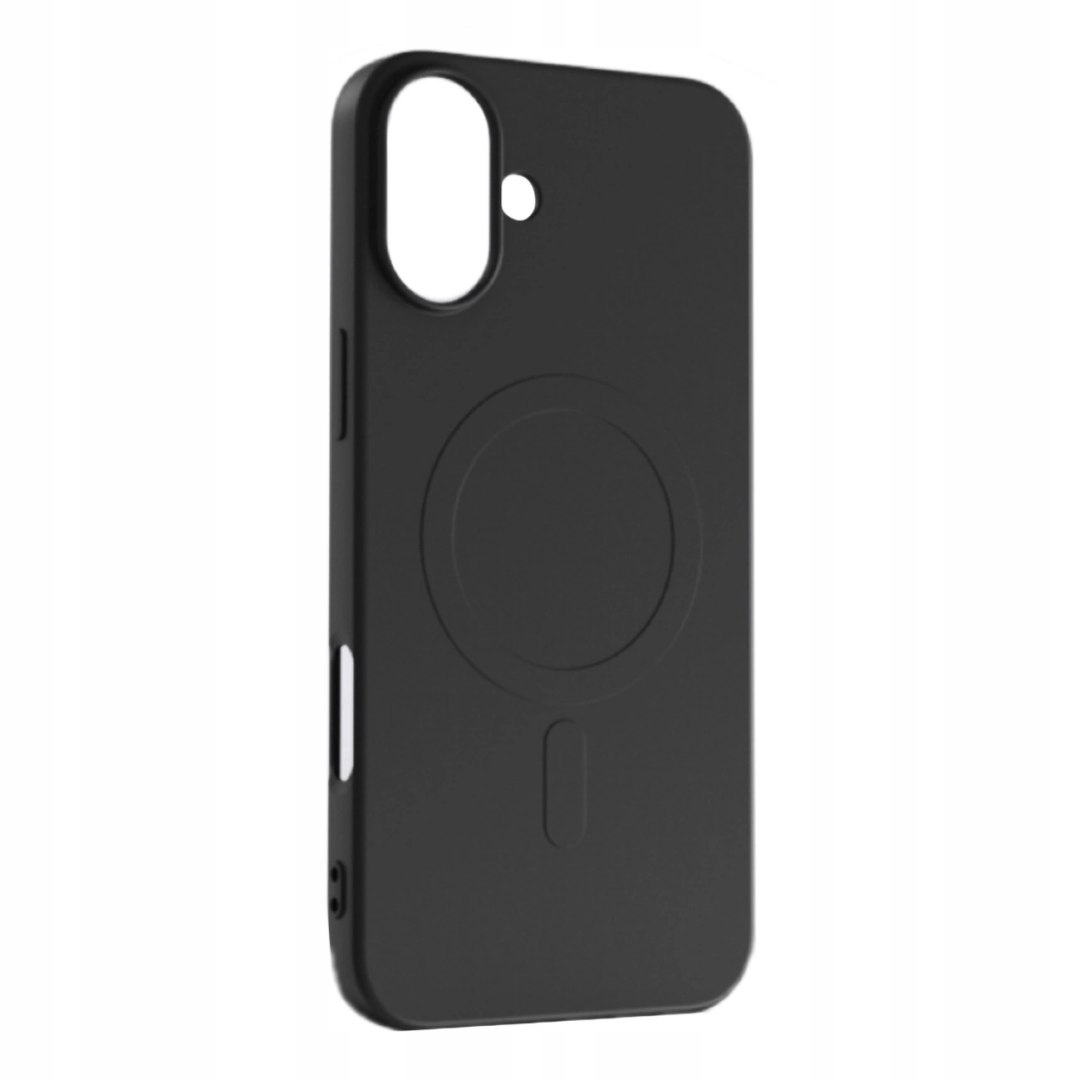 Etui Liquid Silicone Case MagSafe na do iPhone 16 Plus czarne