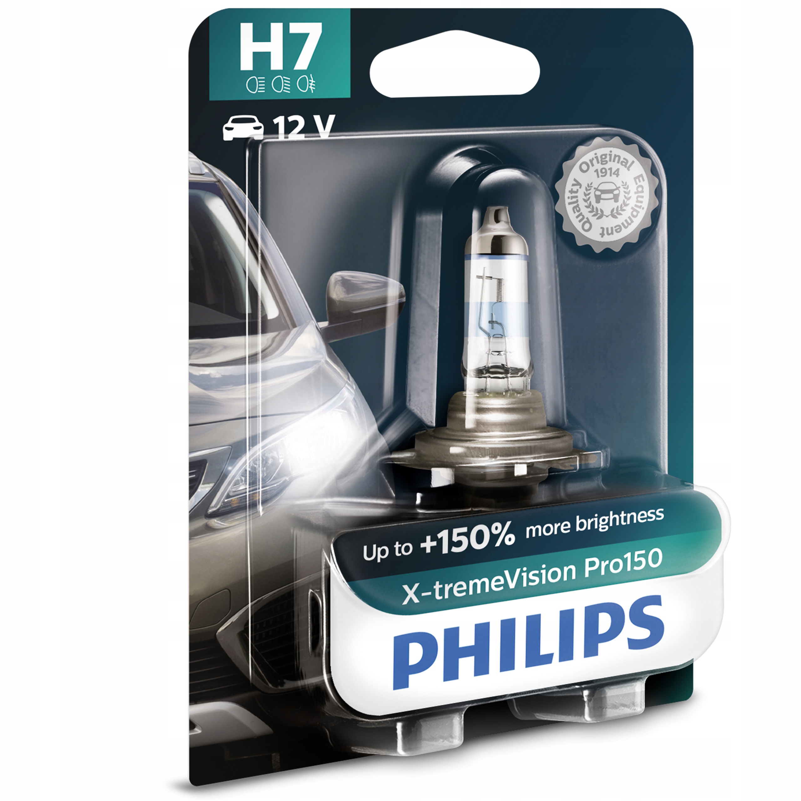 

Philips Żarówka H7 X-Treme Vision Pro150 +150%