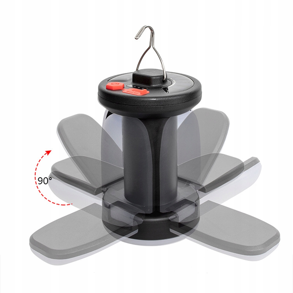 SŁONECZNA LAMPA DO NAMIOTU LED LAMPA KEMPINGOWA LAMPA AWARYJNA Marka bez marki