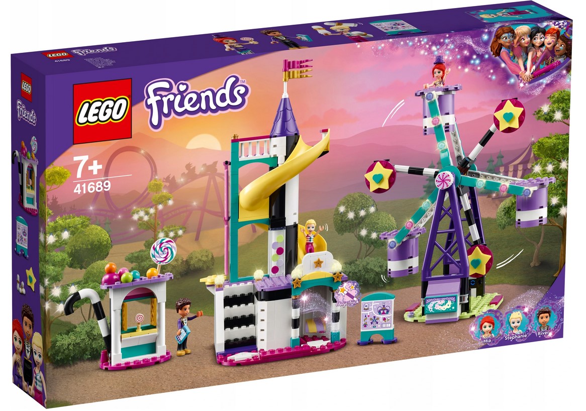 

Lego Magiczny diabelski młyn i zjeżdżalnia 41689