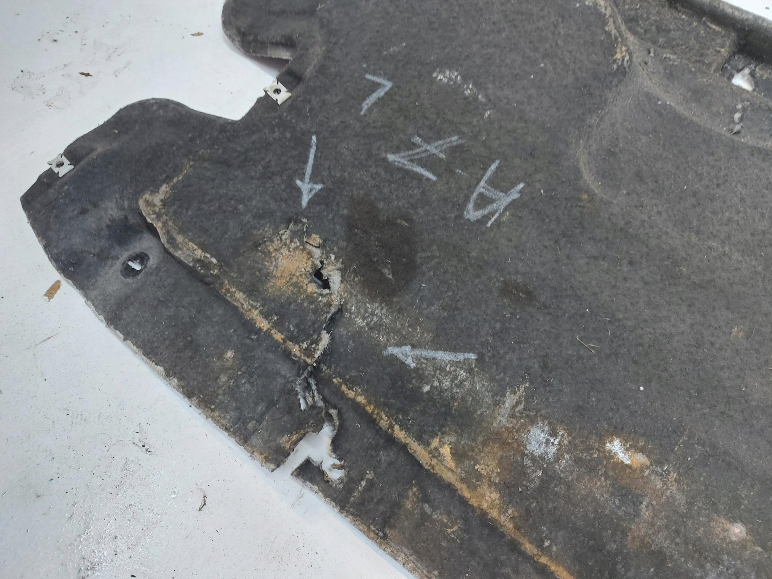 Audi A7 II 4K8 4M0 TFSI abdeckung Blende Abdeckung PODOWZIA links