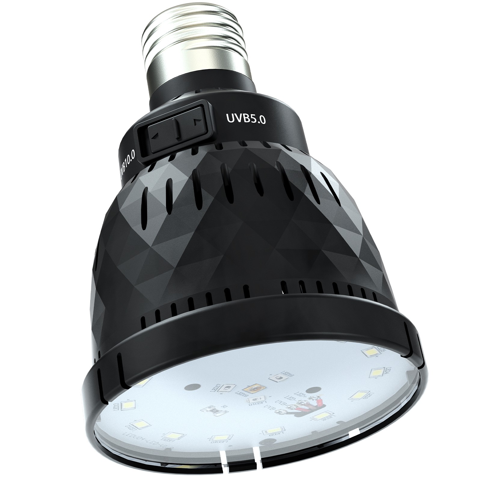 Levně Led Žárovka Uvb Do Terária 5W 5.0 10.0 Regulovatelná, Energeticky Úsporná E27