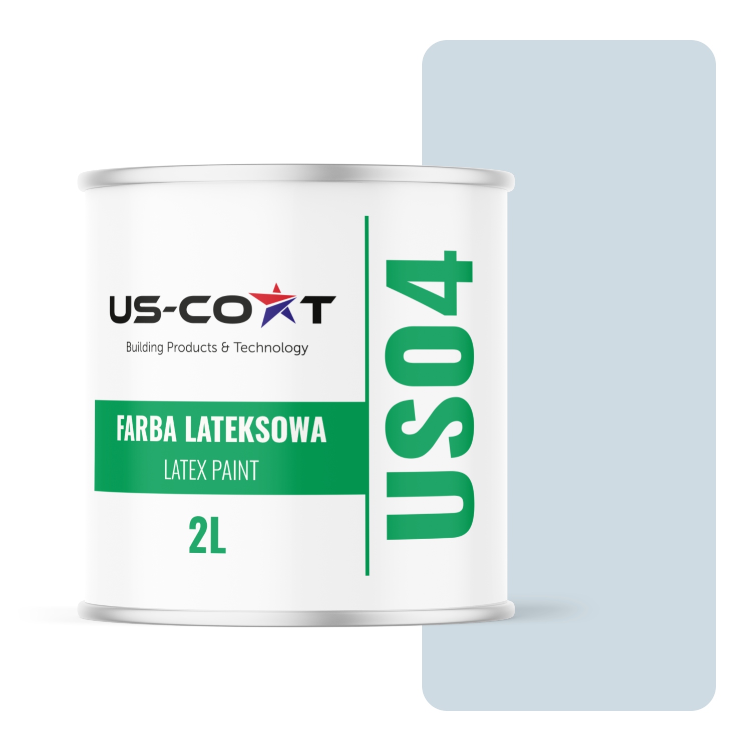 Barva Šedá Platinová Světlá H0668 2L Matná Na Stěnu Stropu