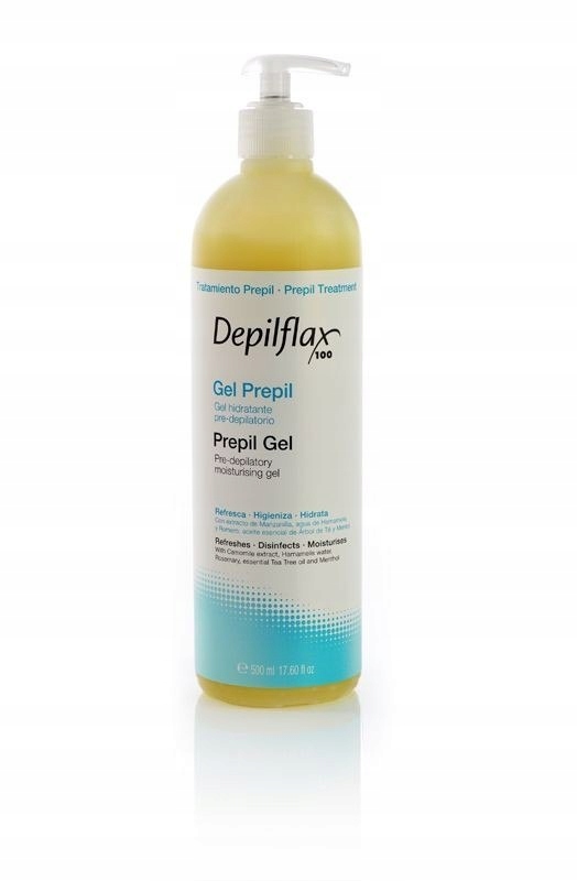 Depilflax 100 gel před depilací 500 ml