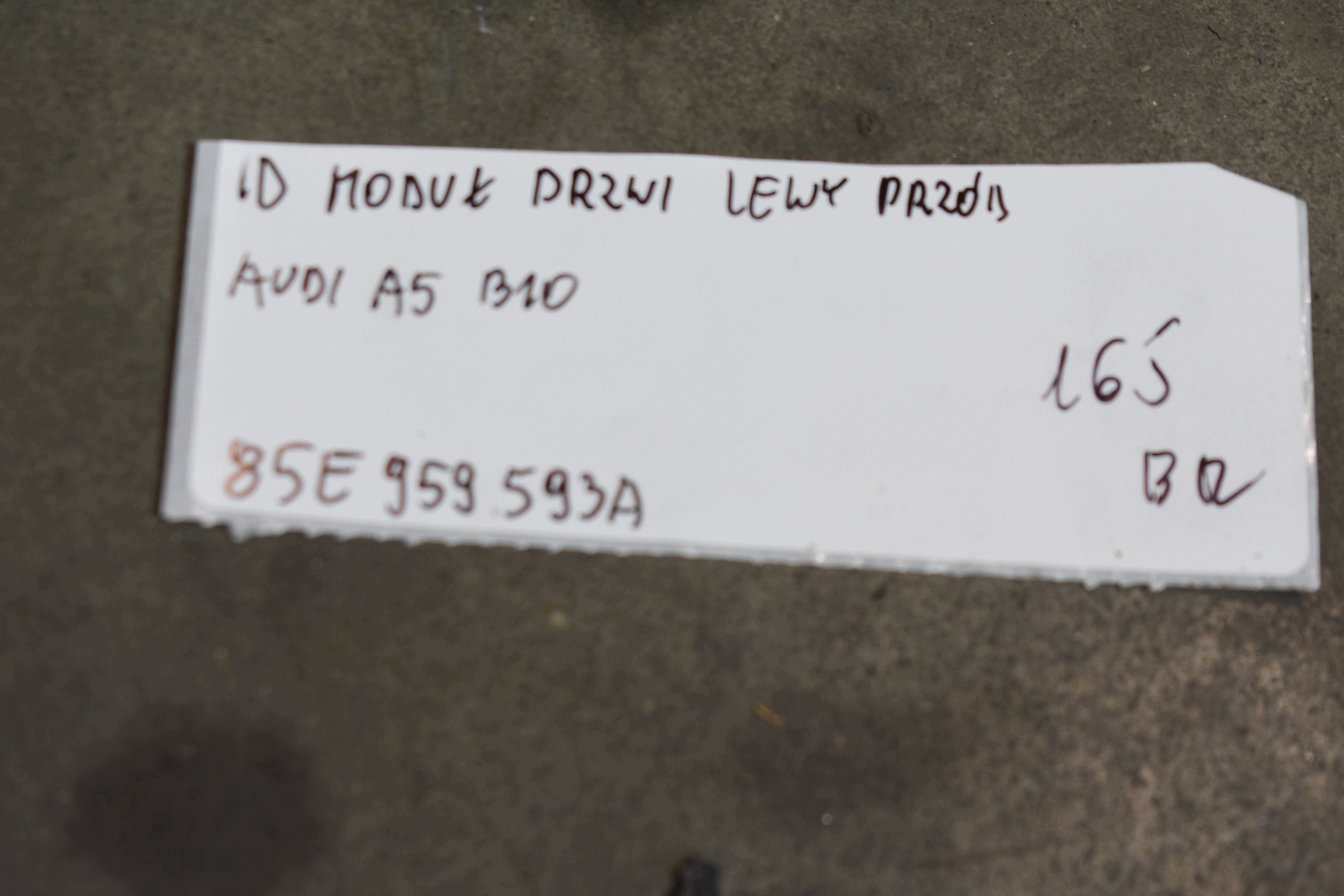 IDEALNY module door front front left AUDI A5 B10 1